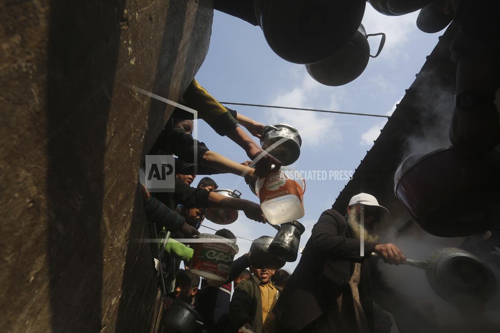 غزہ میں قحط کا خطرہ لاحق۔۔۔ (Photo: AP)