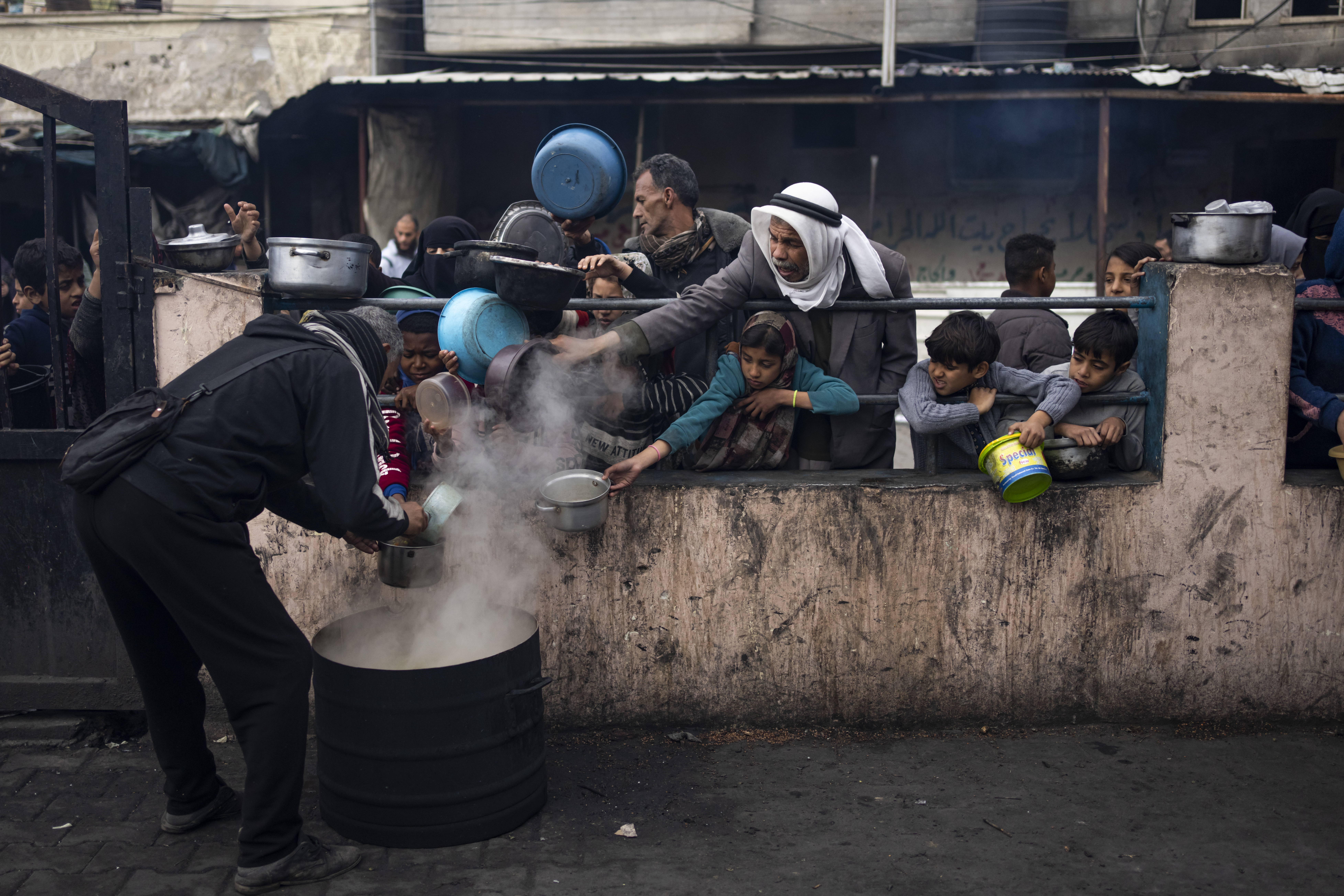غزہ میں قحط کا خطرہ لاحق۔۔۔ (Photo: AP)