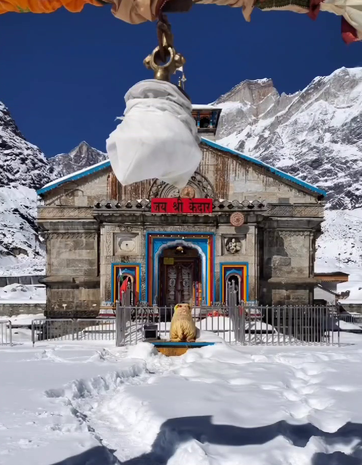 Kedarnath Snowfall