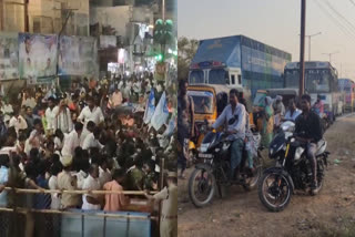 YCP Rally with Traffic Jam Then People Suffering
