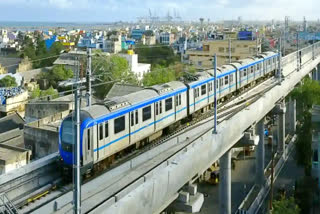 koyambedu to avadi metro rail project