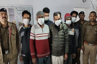 6 accused who set Nainital police car on fire arrested