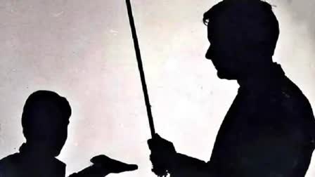 Teacher Beats Students in Khammam District