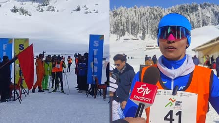 Khelo India Winter Games  Gulmarg  water skiing  ಖೇಲೋ ಇಂಡಿಯಾ ವಿಂಟರ್ ಗೇಮ್ಸ್‌  ವಾಟರ್ ಸ್ಕೀಯಿಂಗ್‌