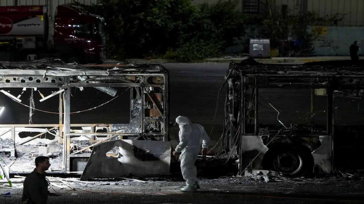 Bus Explosion In Israel