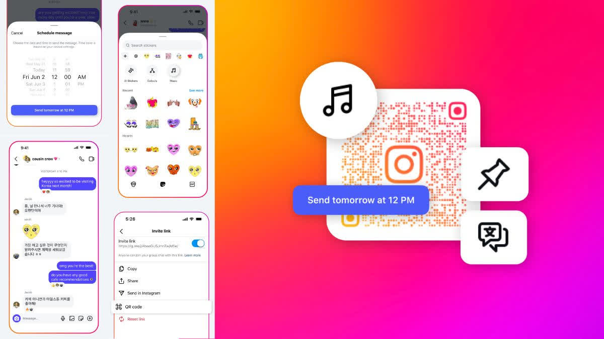 Instagram has introduced new DM features