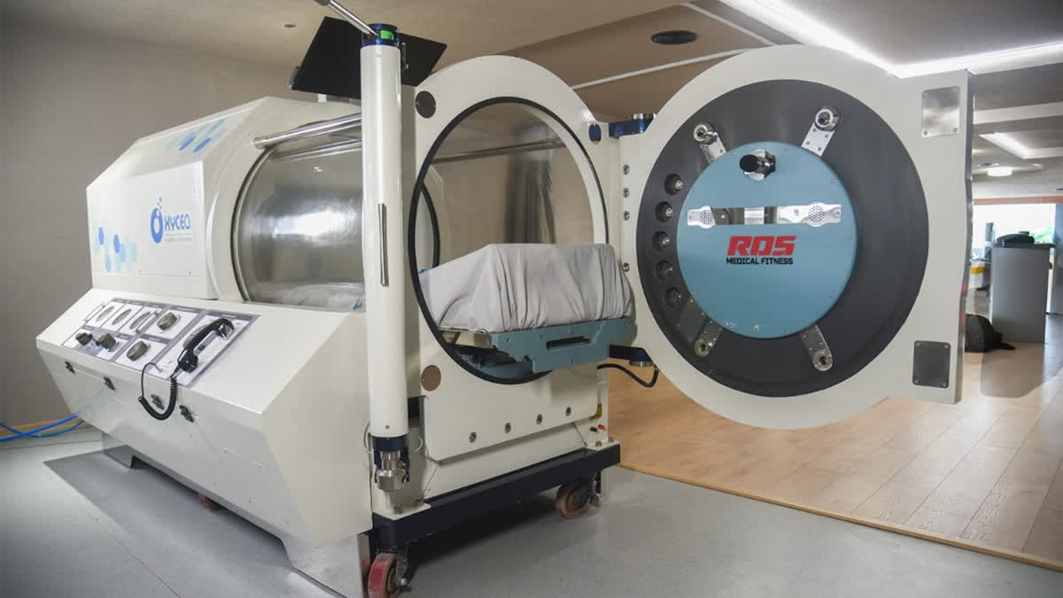 First Hyperbaric Oxygen Therapy Chamber