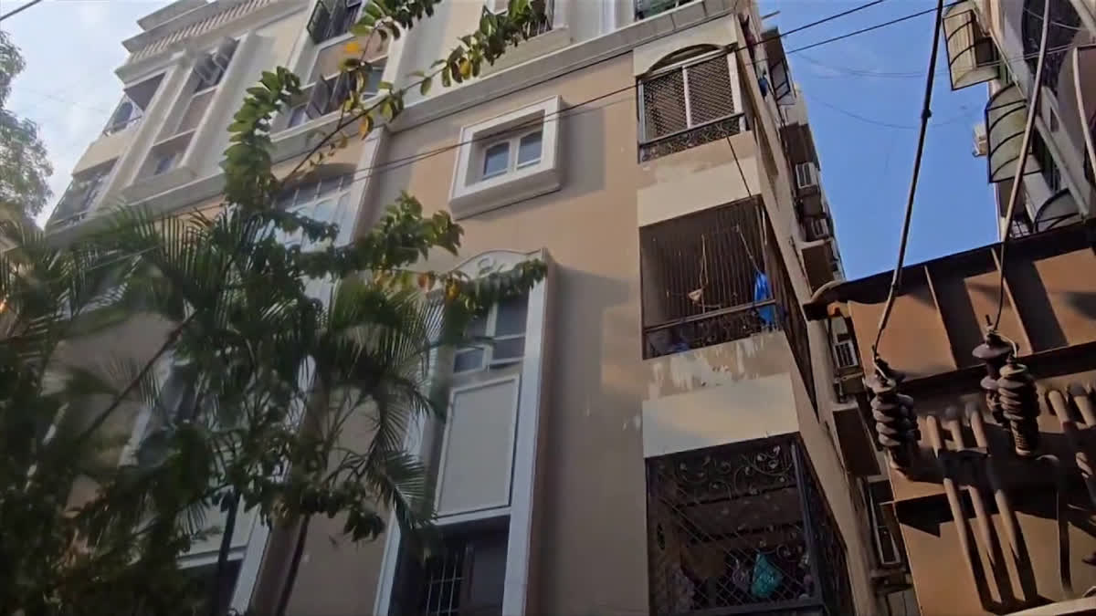 BOY STUCK IN APARTMENT LIFT