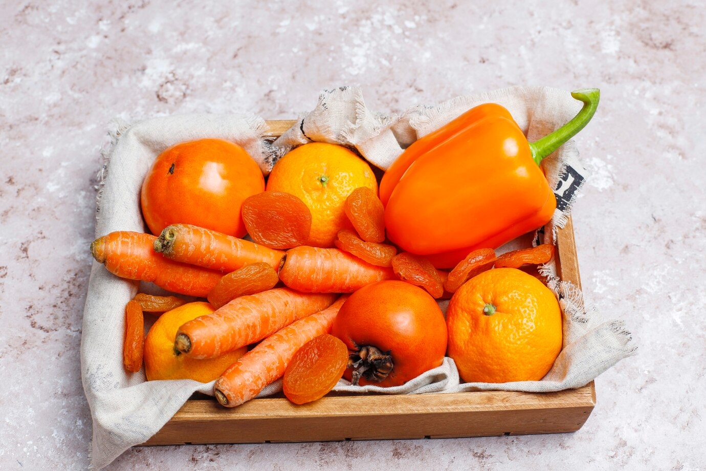 Orange vegetables