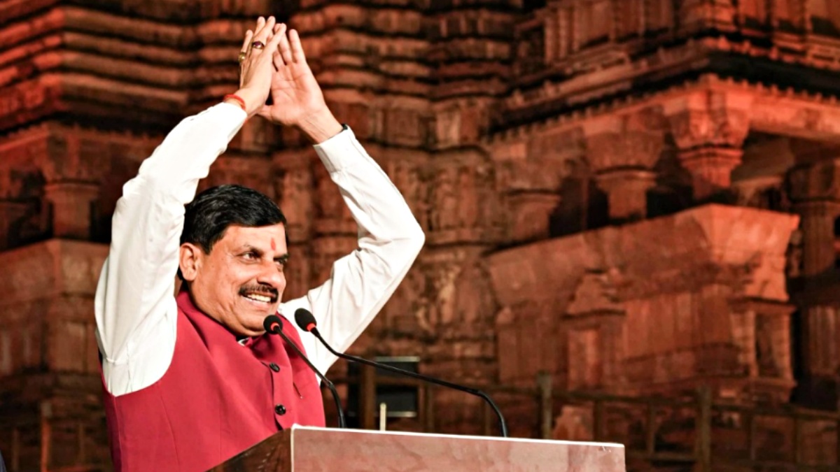 Mohan yadav in Khajuraho