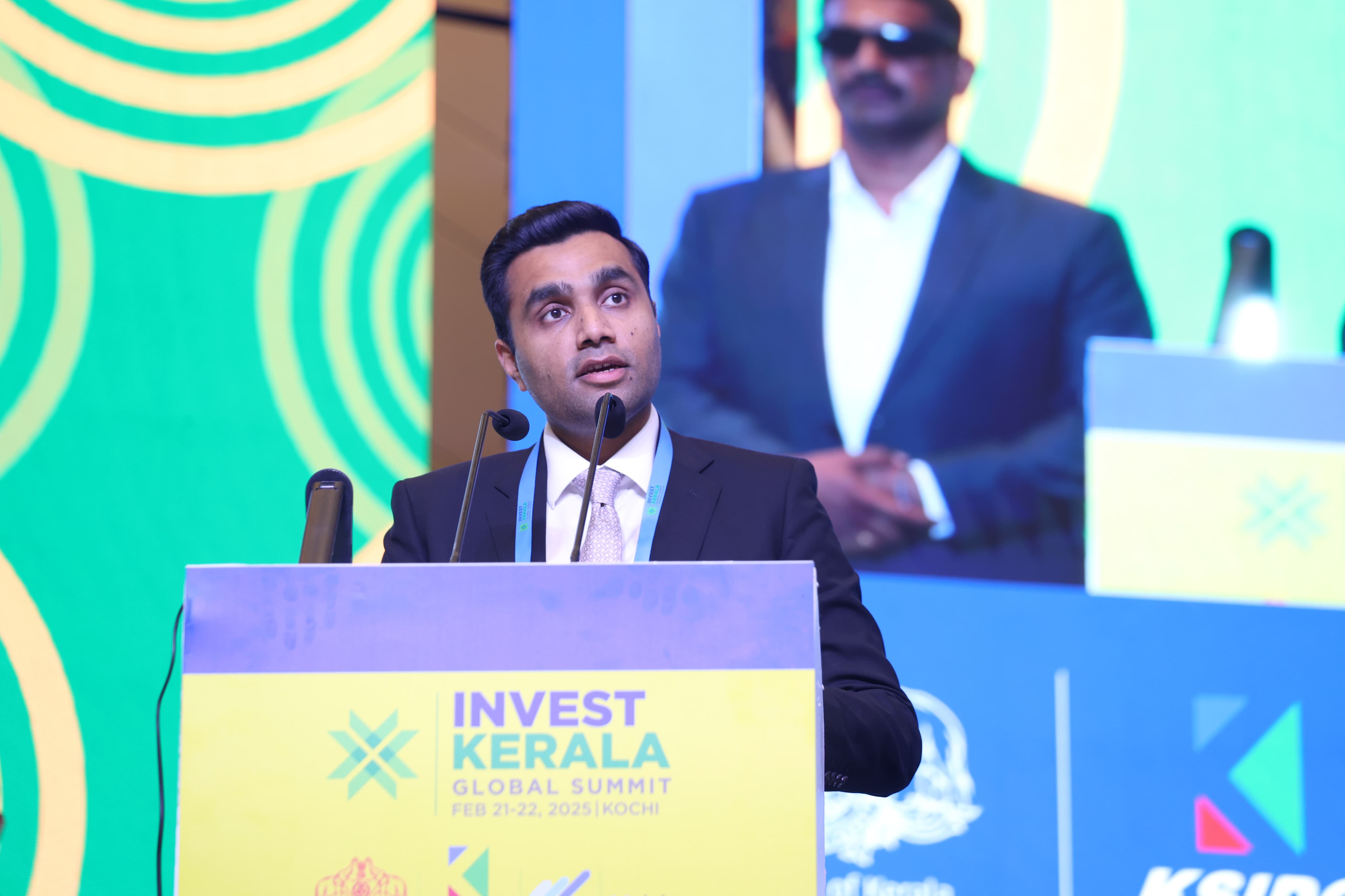 VIZHINJAM PORT Karan Adani  വമ്പന്‍ പ്രഖ്യാപനവുമായി കരണ്‍ അദാനി  Karan Adani In Invest Kerala Summit  Karan Adani On Investment In Kerala