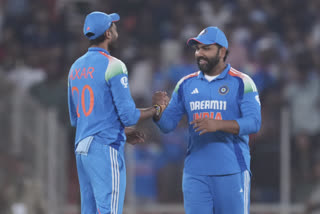 ROHIT SHARMA AND AXAR PATEL