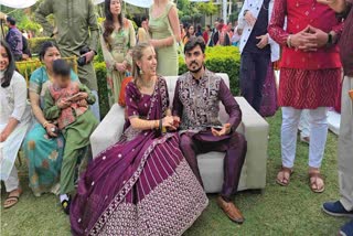 Cross-Border Love: German Woman Ties Knot With Uttarakhand Youth In Traditional Hindu Wedding