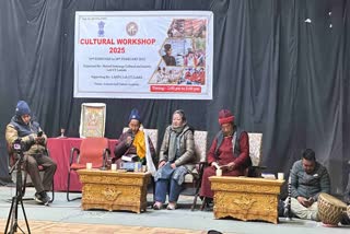 Cultural workshop on Ladakhi folk songs.