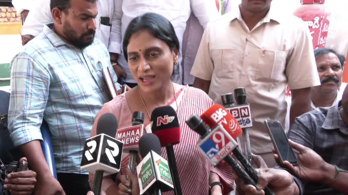 YS Sharmila made key comments