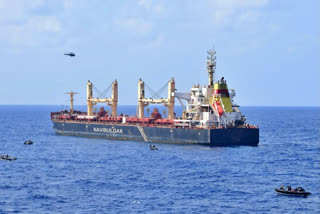 The Indian Navy seized MV Ruen, a former Maltese-flagged bulk carrier, rescued 17 hostages and captured 35 armed pirates in the nearly 40-hour operation around 2,600 km from the Indian coast last week.
