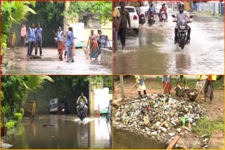 Incomplete Drainage Structures at Vijayawada