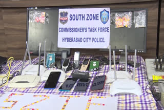 Illegal Telephone Exchange in HYD