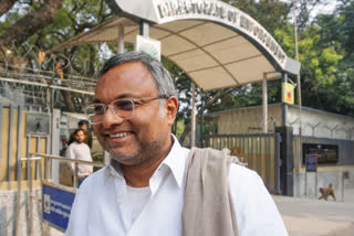 The Enforcement Directorate on Thursday alleged that Congress MP Karti Chidambaram took a Rs 50 lakh bribe through a close aide for getting sanction of the Union home ministry for reuse of visas for Chinese personnel by a company that was establishing a power plant in Punjab.