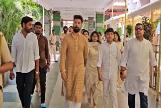 chirag-paswan-took-darshan-of-sai-baba-at-shirdi-