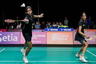 The India's women's double pair of Treesa Jolly and Gayatri Gopichand registered a comprehensive victory over their country mate's Priya and Shruti by 21-10, 21-12 in a match which stretched for just 36 minutes of the Swiss Open 2024 competition at Basel in Switzerland. However, the experienced duo of Ashwini Ponappa and Tanisha Crosta lost their bout against Japan's pair of Rui Hirokami and Yuna Kato by 17-21 16-21.