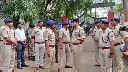 Dhanbad court security inspection