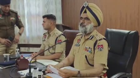 DIG meeting with Barnala Police regarding Lok Sabha elections