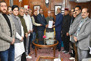 BJP meet Governor in Shimla