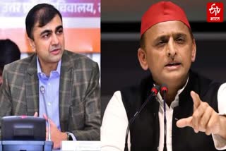 अभिषेक प्रकाश और अखिलेश यादव.