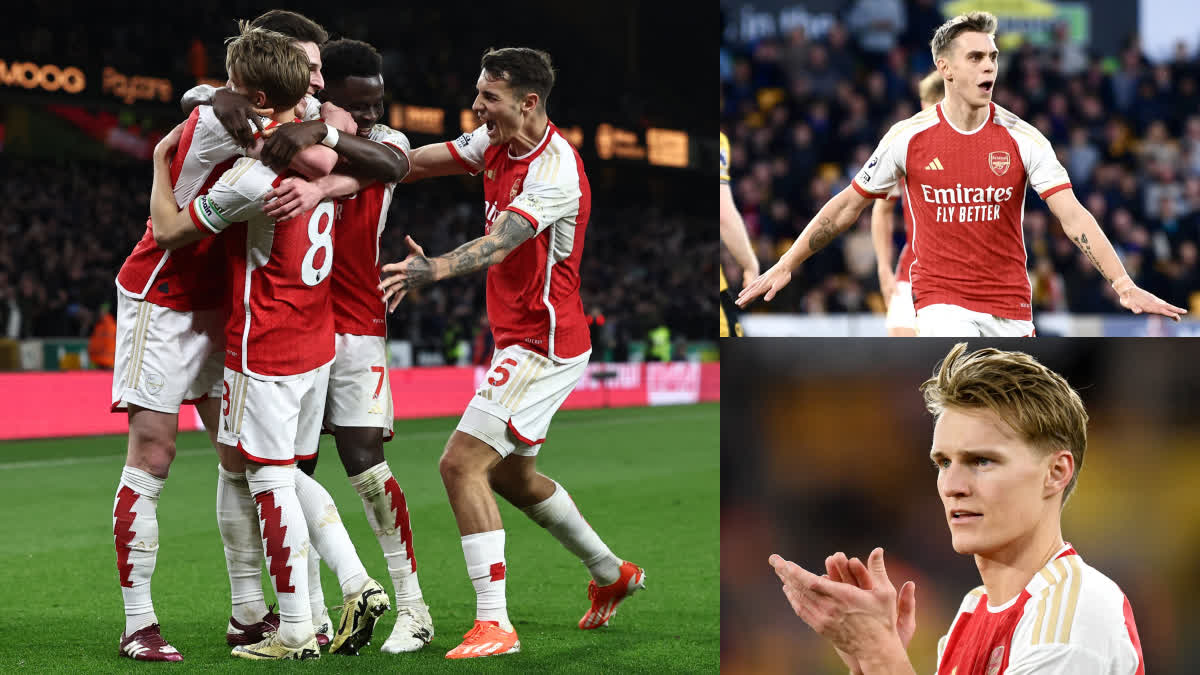 PREMIER LEAGUE  ARSENAL VS WOLVES  PREMIER LEAGUE STANDINGS  ആഴ്‌സണല്‍