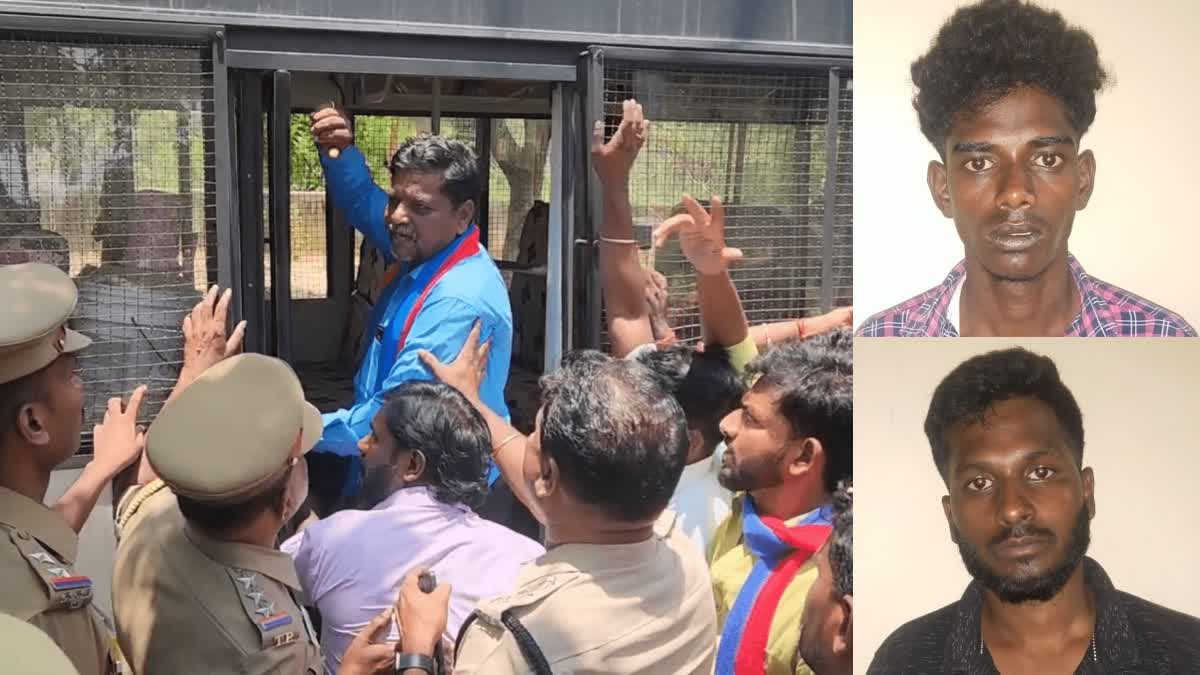 3 youngster arrested on false complaint vck protest 50 person arrested