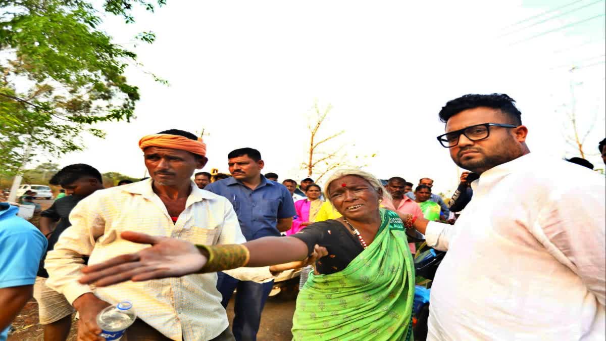 Mrunala Hebbalkar visited the spot