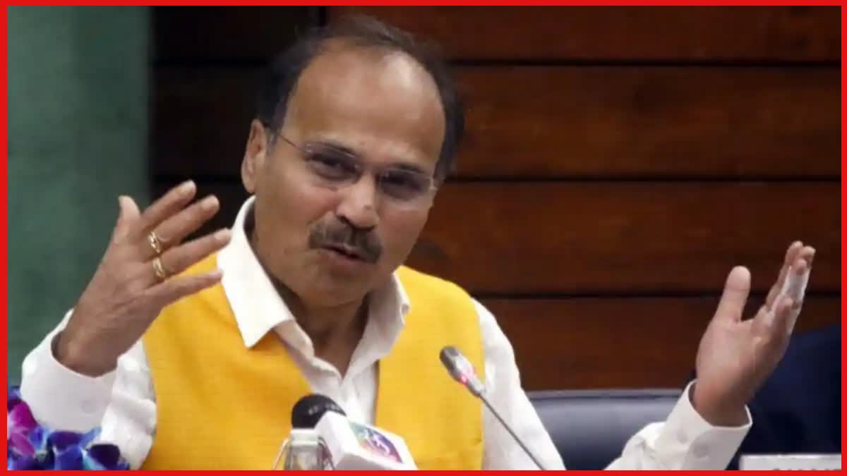 Adhir Ranjan challenged mamata