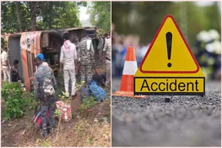 Security Force Personnel Injured in Bus Accident in Chhattisgarh's Bastar District