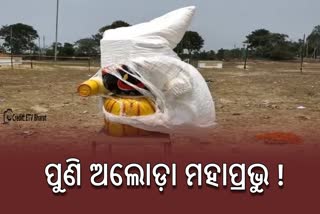 Disrespect to Jagannath Idol