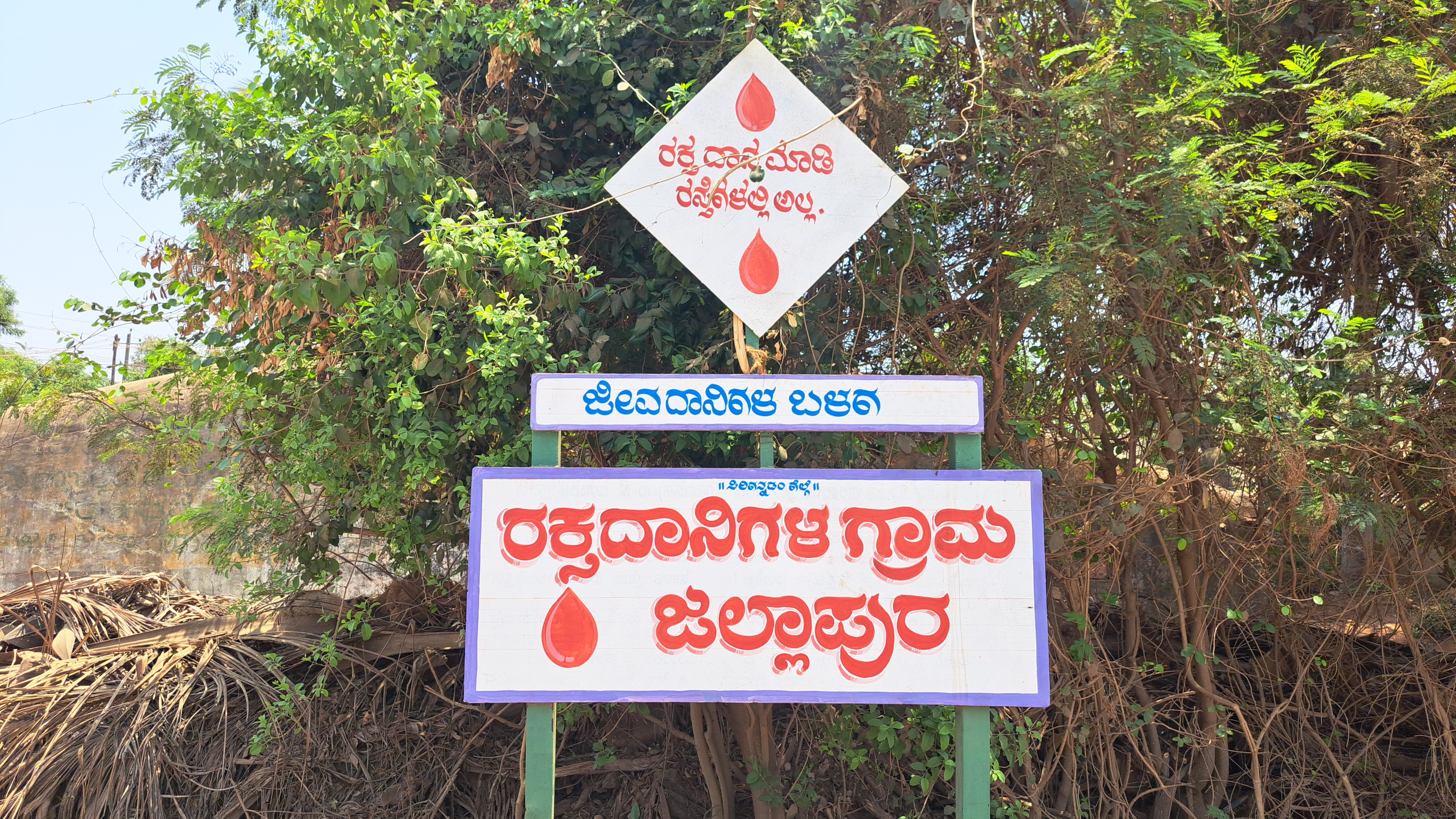 BLOOD DONORS VILLAGE