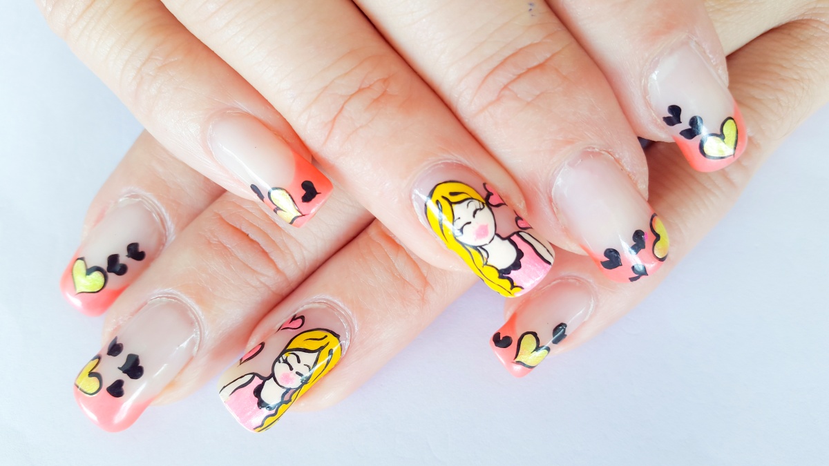 babycore nails