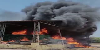 Narmadapuram Vegetable Market fire
