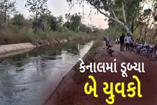 પાનમ ડેમની કેનાલમાં બે ડૂબ્યા
