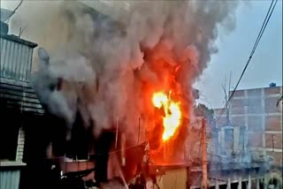massive fire