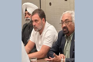 Rahul Gandhi at diaspora meet in Boston