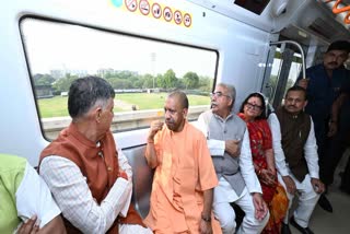 during kanpur metro inspection cm yogi adityanath asked for tickets from mla.