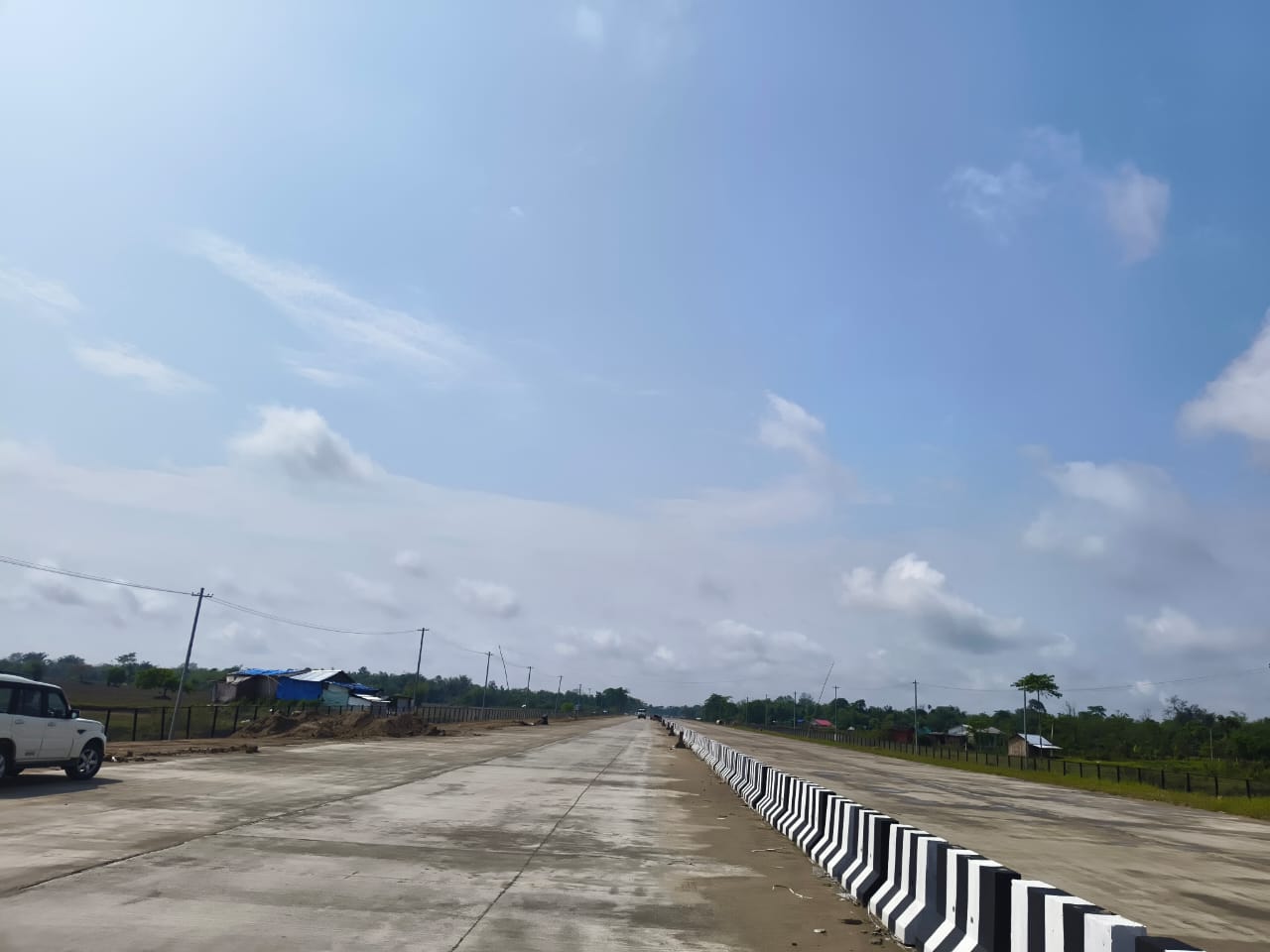 FIGHTER JETS ON ASSAM HIGHWAY