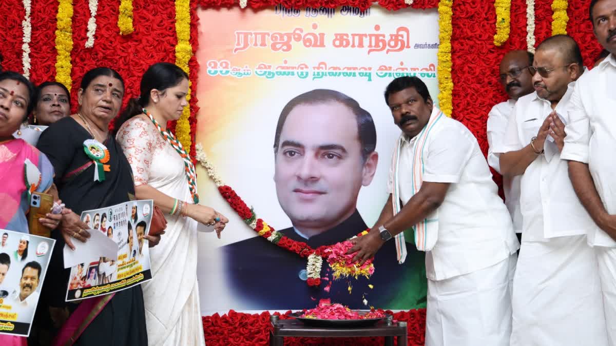 Rajiv Gandhi Memorial Day at Sriperumbudur