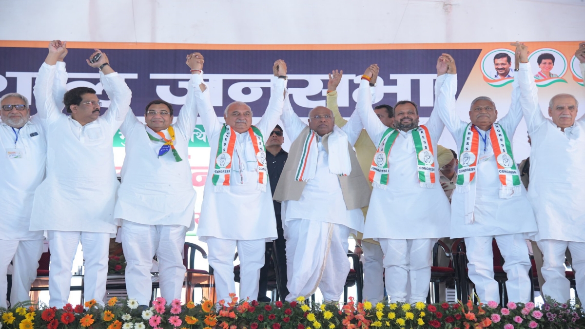 Congress Chief Mallikarjun Kharge attacks PM Modi and BJP at Chandigarh and Jagadhri Yamunanagar rally of Haryana Lok sabha Election 2024