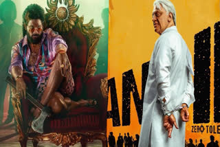 Posters of Pushpa 2 and Indian 2