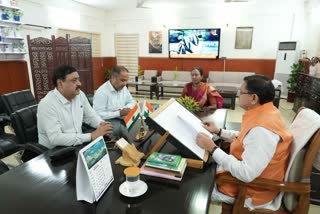CM Pushkar Dhami Meeting