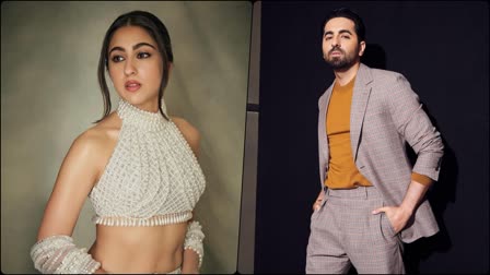 Ayushmann Khurrana And Sara Ali khan