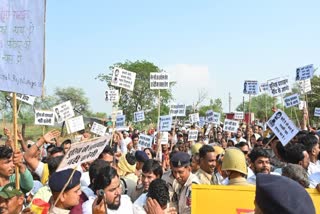 PROTEST OF BEMETARA SARVA SAMAJ