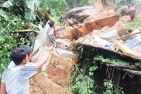 Millions of people living in the hills and plains of Guwahati are scared due to the fear of landslides